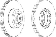 Load image into Gallery viewer, Front Brake Disc Single Fits OE 5006172150 Ferodo FCR134A