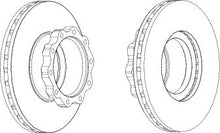 Load image into Gallery viewer, Front Brake Disc Single Fits OE 81501100009 Ferodo FCR144A