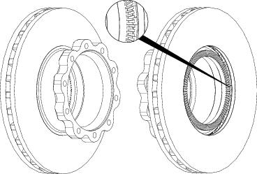 Brake Disc Single Fits OE 81508030028 Ferodo FCR161A