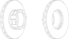 Load image into Gallery viewer, Front Brake Disc Single Fits Mercedes-Benz OE 6684210112 Ferodo FCR162A