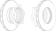 Load image into Gallery viewer, Rear Brake Disc Single Fits Mercedes-Benz OE 6684230012 Ferodo FCR164A