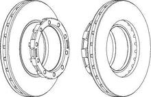Load image into Gallery viewer, Front Brake Disc Single Fits OE 1415147 Ferodo FCR168A