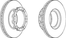 Load image into Gallery viewer, Brake Disc Single Fits OE 1906438 Ferodo FCR173A