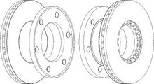 Load image into Gallery viewer, Front Brake Disc Single Fits OE 5010216931 Ferodo FCR174A