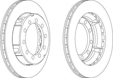 Load image into Gallery viewer, Front Brake Disc Single Fits OE 192543 Ferodo FCR177A