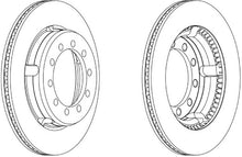 Load image into Gallery viewer, Front Brake Disc Single Fits OE 93161407 Ferodo FCR179A