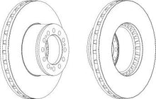 Load image into Gallery viewer, Front Brake Disc Single Fits OE 81508030023 Ferodo FCR181A