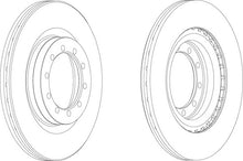 Load image into Gallery viewer, Front Brake Disc Single Fits Renault Renault Trucks Ferodo FCR183A