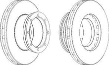 Load image into Gallery viewer, Rear Brake Disc Single Fits OE 6754230312 Ferodo FCR190A