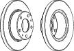 Load image into Gallery viewer, Front Brake Disc Single Fits Iveco OE 42470836 Ferodo FCR194A