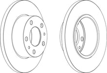 Load image into Gallery viewer, Rear Brake Disc Single Fits Iveco OE 2991646 Ferodo FCR195A