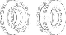 Load image into Gallery viewer, Rear Brake Disc Single Fits OE 4079000300 Ferodo FCR203A