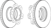 Load image into Gallery viewer, Rear Brake Disc Single Fits Mercedes-Benz OE 6684230212 Ferodo FCR208A