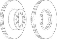 Load image into Gallery viewer, Brake Disc Single Fits OE 81508030031 Ferodo FCR214A