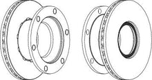 Load image into Gallery viewer, Rear Brake Disc Single Fits OE 5010422263 Ferodo FCR219A