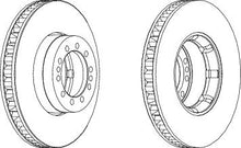 Load image into Gallery viewer, Front Brake Disc Single Fits OE 5010525014 Ferodo FCR242A