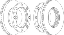Load image into Gallery viewer, Rear Brake Disc Single Fits OE 309271 Ferodo FCR248A