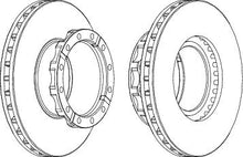 Load image into Gallery viewer, Brake Disc Single Fits OE 2992477 Ferodo FCR254A