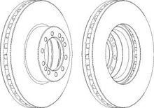 Load image into Gallery viewer, Front Brake Disc Single Fits OE 1400069 Ferodo FCR257A