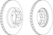 Load image into Gallery viewer, Front Brake Disc Single Fits OE 402069X401 Ferodo FCR262A