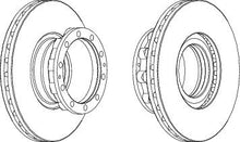 Load image into Gallery viewer, Rear Brake Disc Single Fits OE 81508030054 Ferodo FCR272A