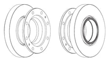 Load image into Gallery viewer, Rear Brake Disc Single Fits OE 68323233 Ferodo FCR278A
