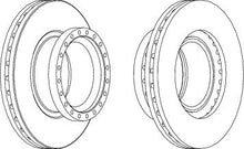Load image into Gallery viewer, Front Brake Disc Single Fits OE B204556 Ferodo FCR282A