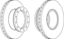 Load image into Gallery viewer, Front Brake Disc Single Fits OE MBR9006 Ferodo FCR289A