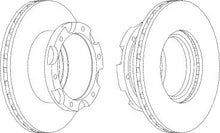 Load image into Gallery viewer, Rear Brake Disc Single Fits OE 6779209 Ferodo FCR306A