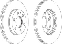 Load image into Gallery viewer, Front Brake Disc Single Fits Iveco OE 2996131 Ferodo FCR314A