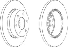 Load image into Gallery viewer, Rear Brake Disc Single Fits Iveco OE 2996027 Ferodo FCR316A