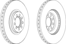 Load image into Gallery viewer, Front Brake Disc Single Fits Iveco OE 2996121 Ferodo FCR317A