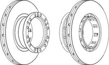 Load image into Gallery viewer, Rear Brake Disc Single Fits OE 2995812 Ferodo FCR318A