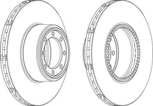 Load image into Gallery viewer, Rear Brake Disc Single Fits Iveco OE 2996043 Ferodo FCR321A