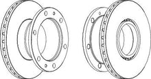Load image into Gallery viewer, Rear Brake Disc Single Fits OE 2996010 Ferodo FCR322A
