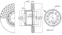 Load image into Gallery viewer, Brake Disc Single Fits OE 9434210312 Ferodo FCR323A