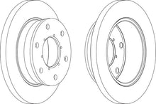 Load image into Gallery viewer, Front Brake Disc Single Fits Iveco OE 504267884 Ferodo FCR343A