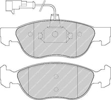Load image into Gallery viewer, Front Brake Pad Set Fits Alfa Romeo Fiat Lancia OE 9947124 Ferodo FDB1056