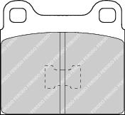 Front Brake Pad Set Fits Audi VW OE 811698151 Ferodo FDB105