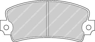 Front Brake Pad Set Fits Aro Citroen Dacia Peugeot Renault Talbot Ferodo FDB106