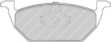 Front Brake Pad Set Fits Audi Seat Skoda VW OE 1J0698151 Ferodo FDB1094