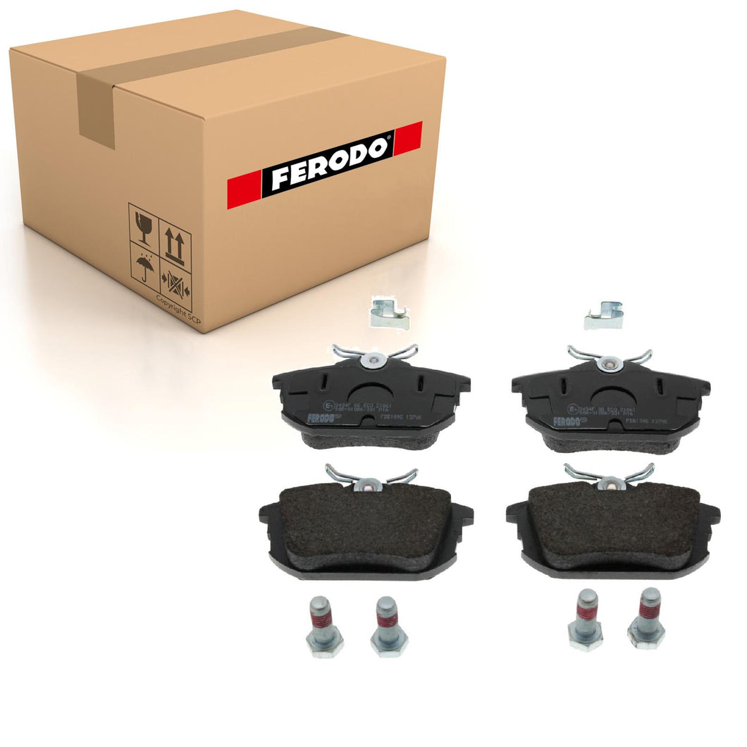 Rear Brake Pad Set Fits Mitsubishi Proton Smart Volvo OE 3345678 Ferodo FDB1095