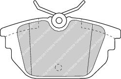 Rear Brake Pad Set Fits Alfa Romeo Fiat Lancia OE 5892729 Ferodo FDB1113