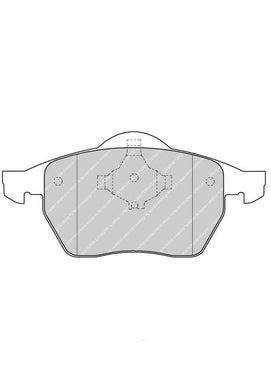 Front Brake Pad Set Fits Audi VW OE 8D0698151A Ferodo FDB1167