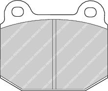 Front Brake Pad Set Fits BMW Lotus Morgan Opel Ranger Vauxhall Ferodo FDB116