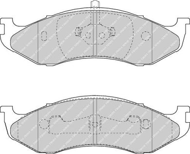Front Brake Pad Set Fits Jeep Kia OE 4713175 Ferodo FDB1267