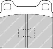 Load image into Gallery viewer, Front Brake Pad Set Fits Audi VW OE 251698151 Ferodo FDB128