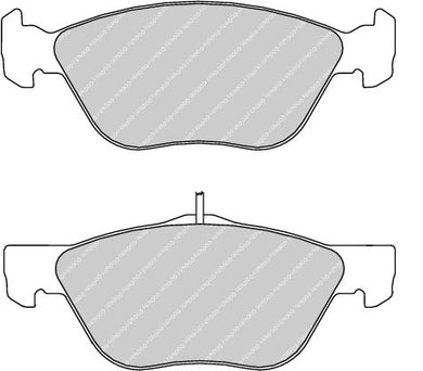 Front Brake Pad Set Fits Alfa Romeo Fiat Lancia OE 9947156 Ferodo FDB1299