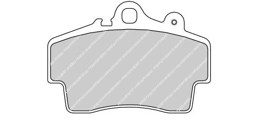 Front Brake Pad Set Fits Porsche OE 98635193911 Ferodo FDB1307
