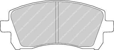 Front Brake Pad Set Fits Subaru OE 26296AC040 Ferodo FDB1327